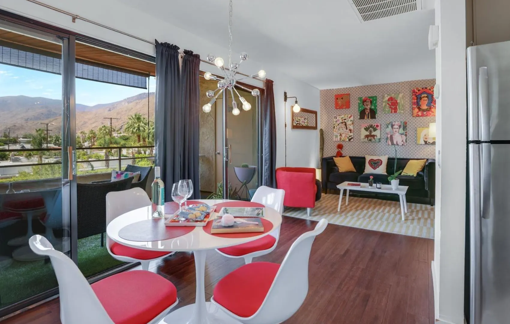 Mountain View Cocoon Inspired By Frida Kahlo With Pool, Hot Tub, Tennis, Downtown Palm Springs
